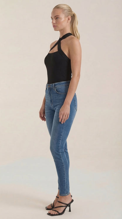 Top Allison con Tirantes Halter Cruzados