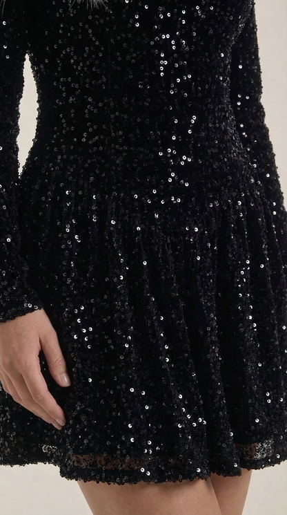 Vestido Mini Callie de Lentejuelas