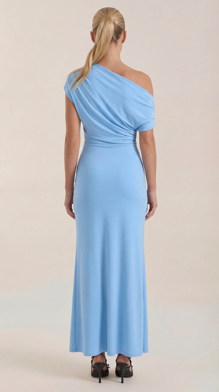Vestido Maxi Candice de Un Hombro
