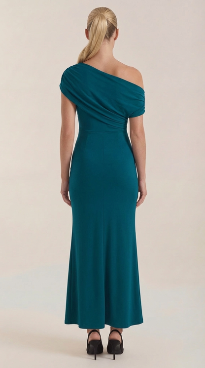 Vestido Maxi Candice de Un Hombro