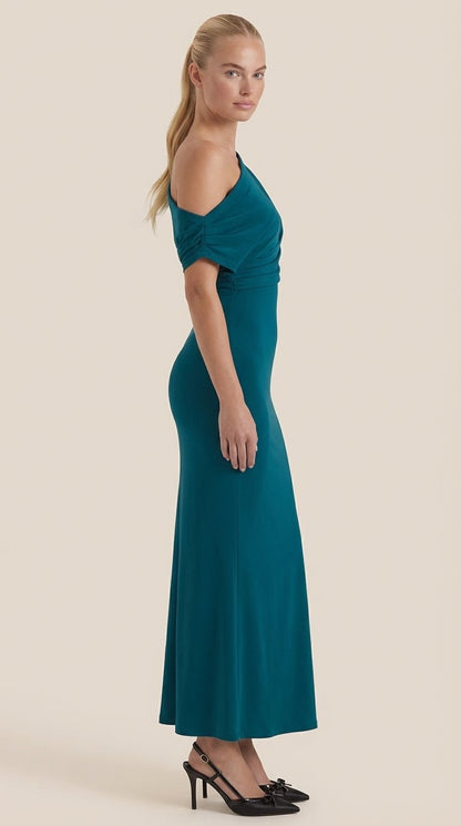 Vestido Maxi Candice de Un Hombro