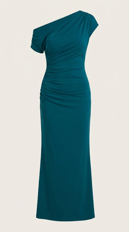 Vestido Maxi Candice de Un Hombro