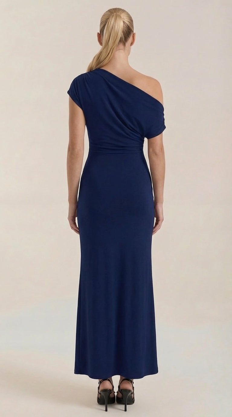 Vestido Maxi Candice de Un Hombro