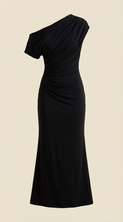 Vestido Maxi Candice de Un Hombro