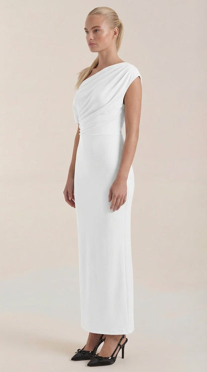 Vestido Maxi Candice de Un Hombro