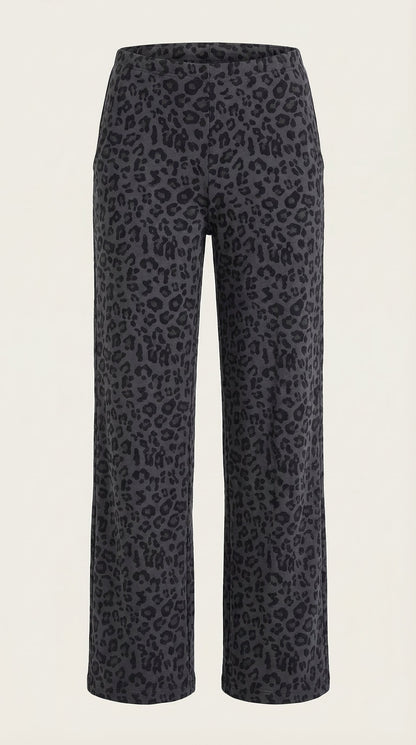 Pantalón Cleo con Estampado Leopardo