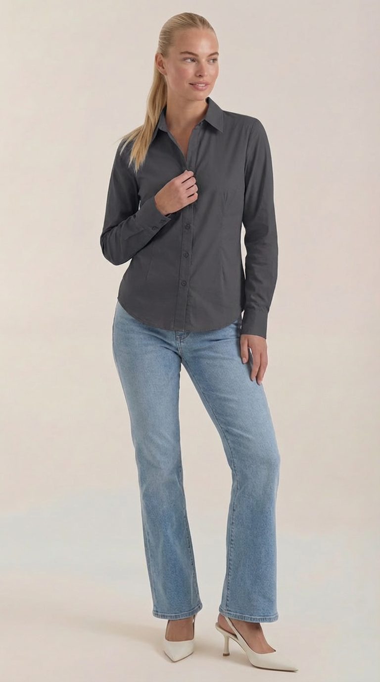 Blusa Cornelia con Botonadura