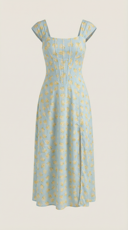 Vestido Midi Dahlia de Verano
