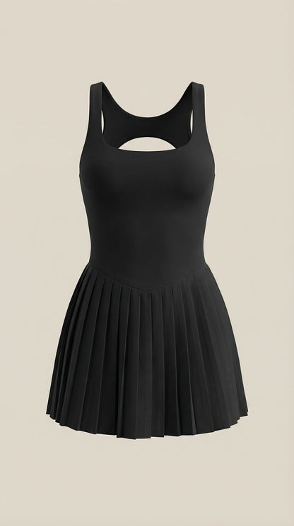 Vestido Mini Deirdre Plisado