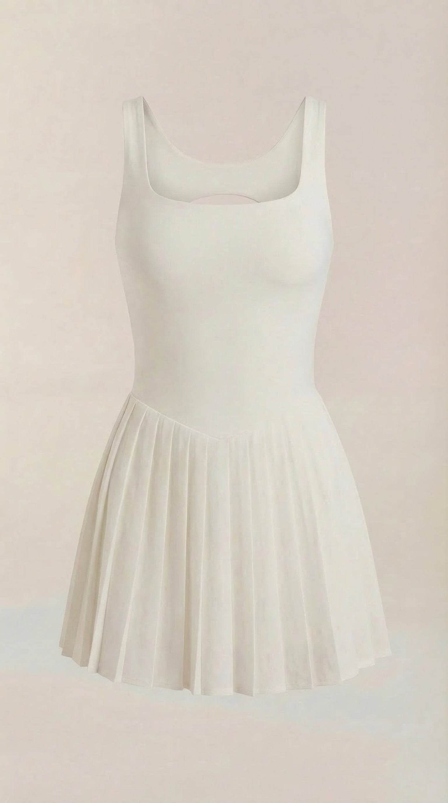 Vestido Mini Deirdre Plisado