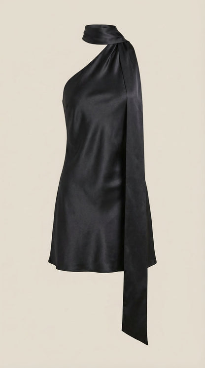 Vestido Mini Dolly con Escote Halter