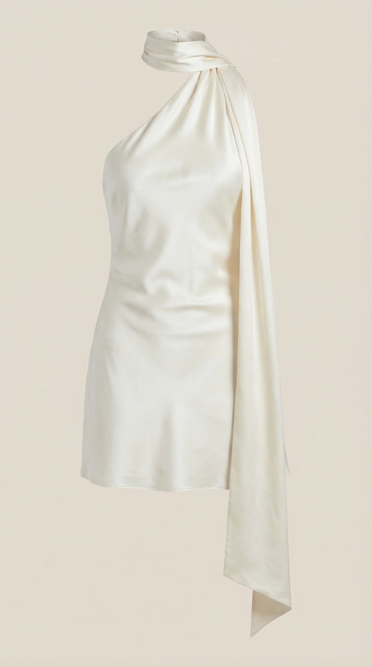 Vestido Mini Dolly con Escote Halter