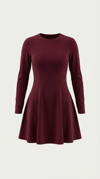 Vestido Mini Ebony con Cuerpo Entallado