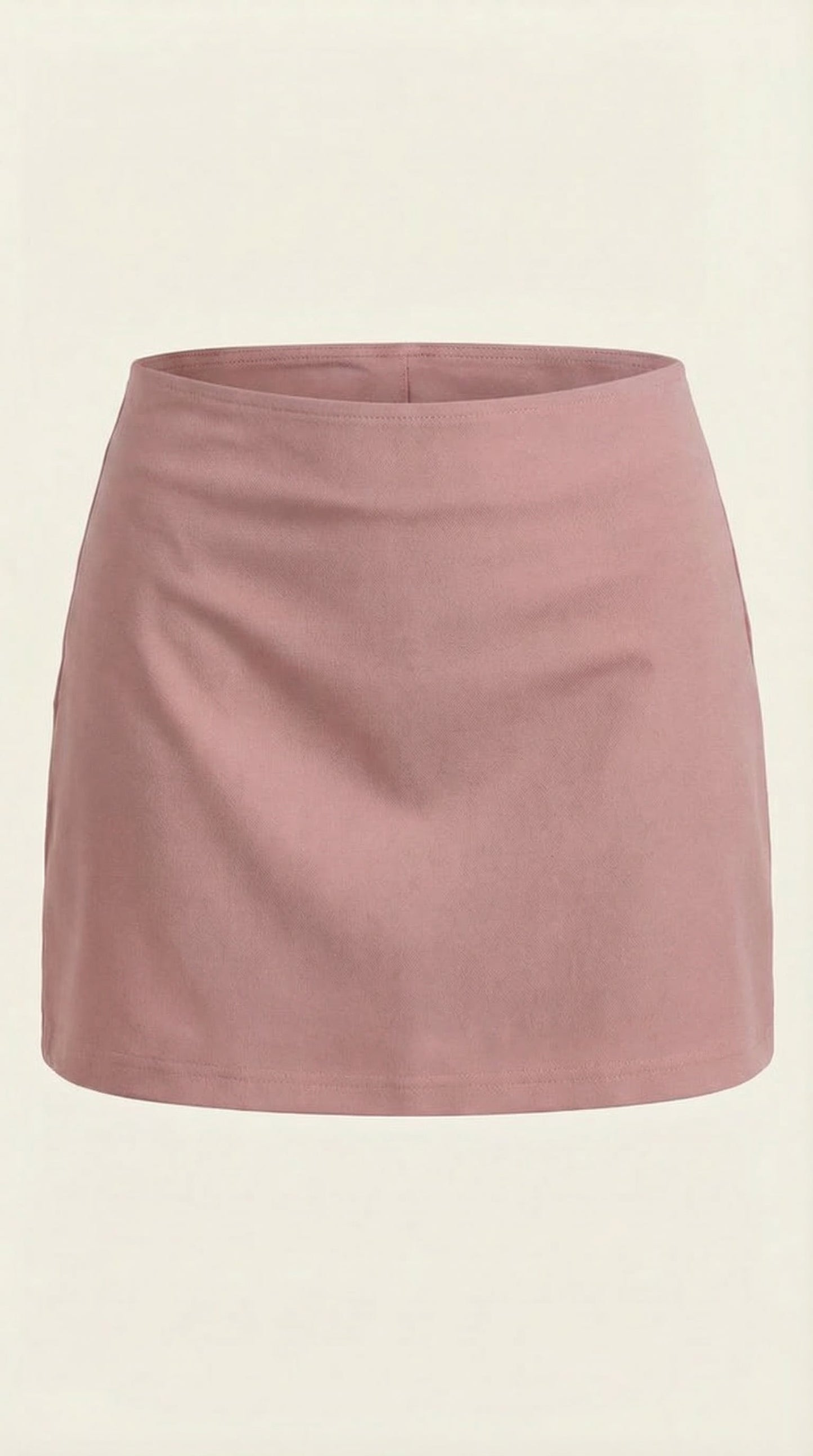 Minifalda Edwina de Tiro Alto