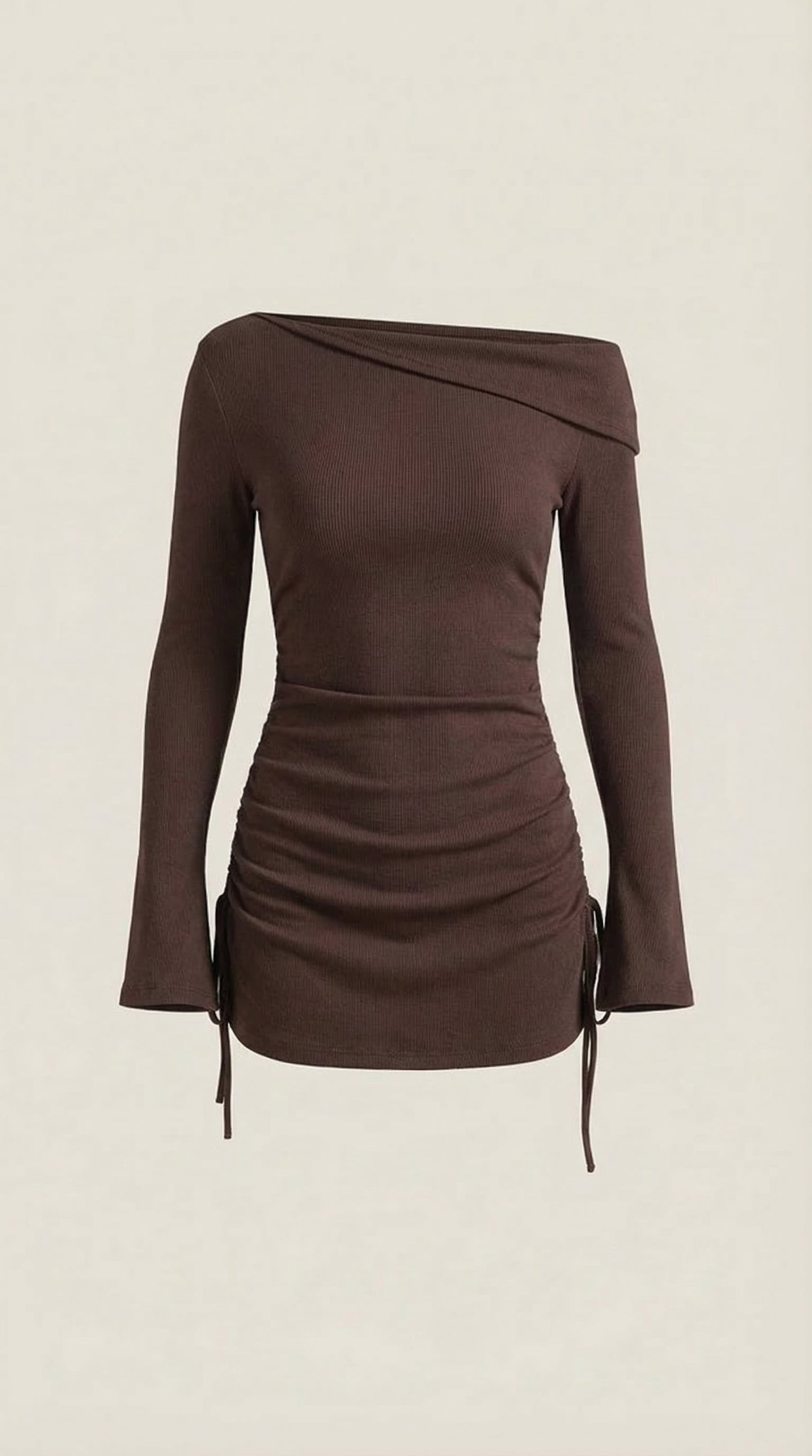 Vestido Mini Elle con Escote Bardot