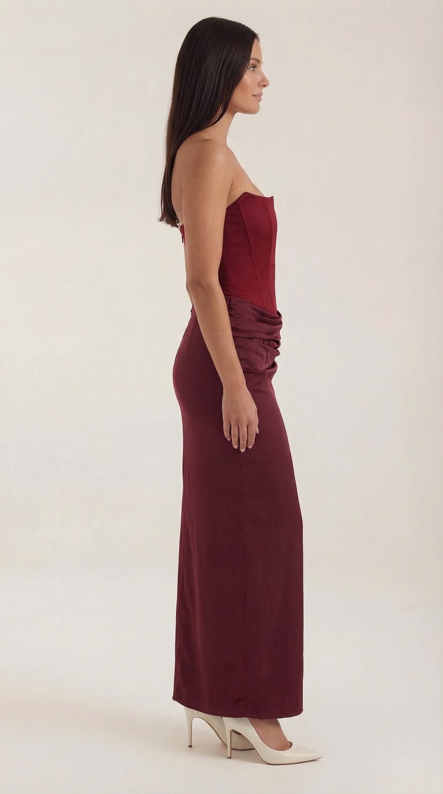 Vestido Maxi Fiorella con Corsé