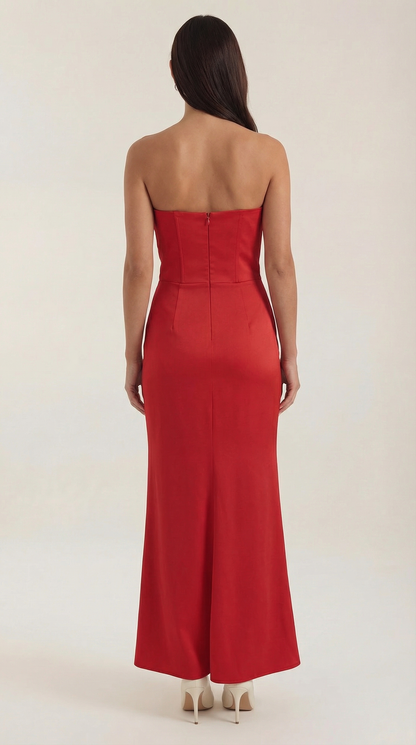 Vestido Maxi Fiorella con Corsé