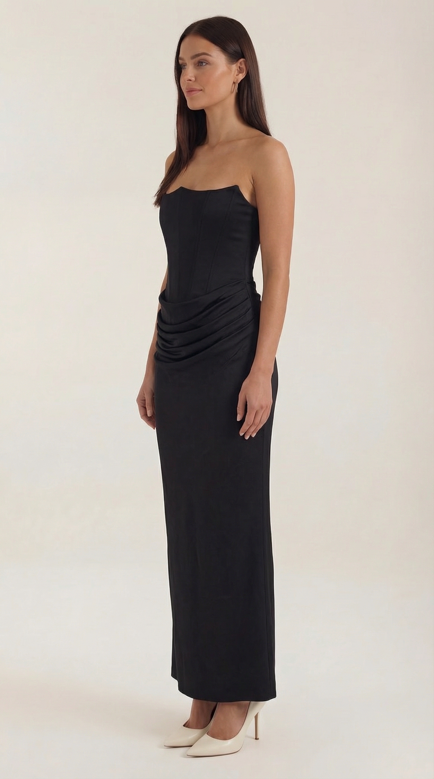 Vestido Maxi Fiorella con Corsé