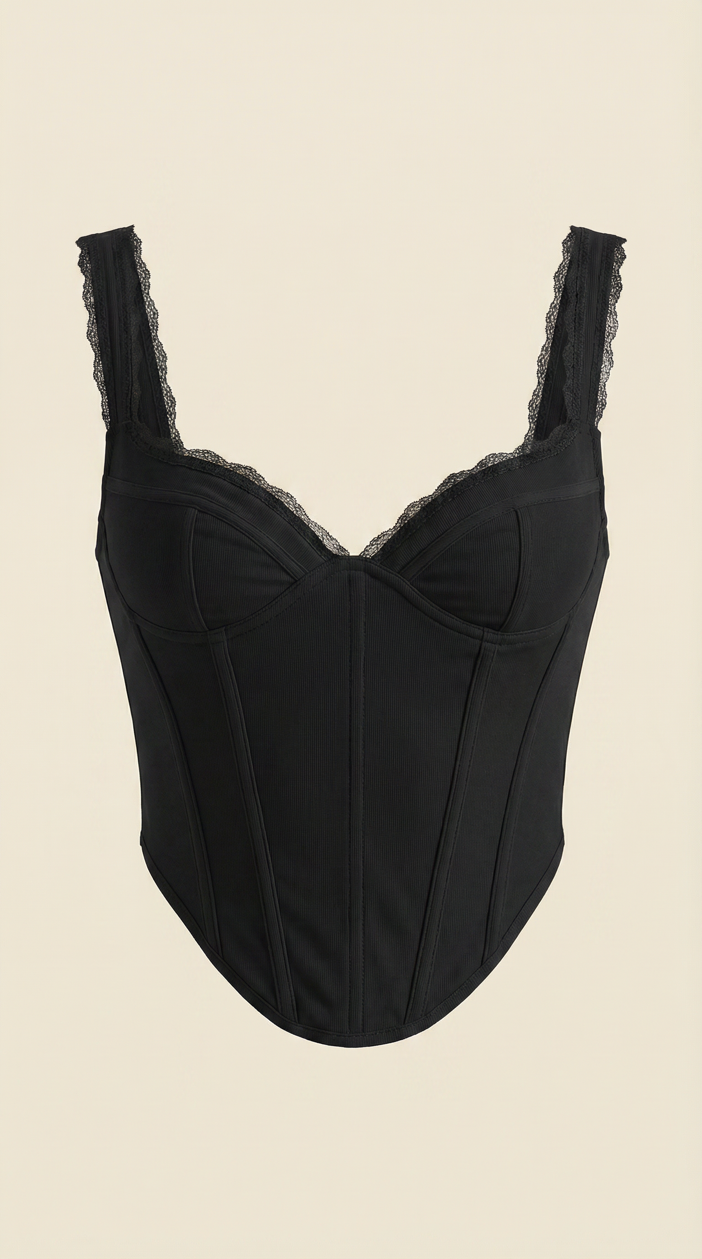 Top Corsé Freya con Escote Corazón
