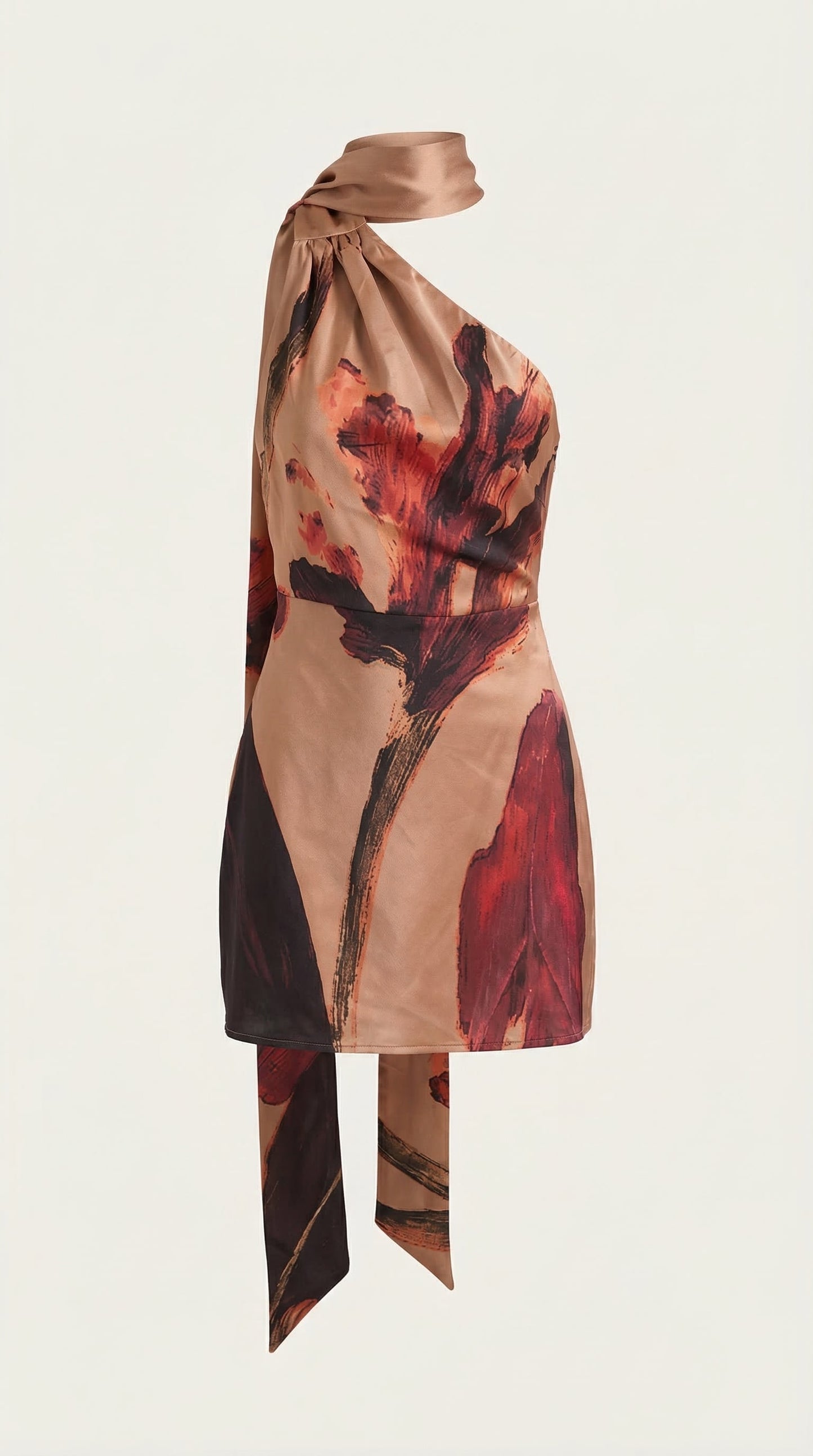 Vestido Mini Hattie con Estampado Floral