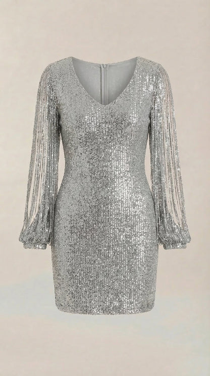 Vestido Mini Marlene de Lentejuelas