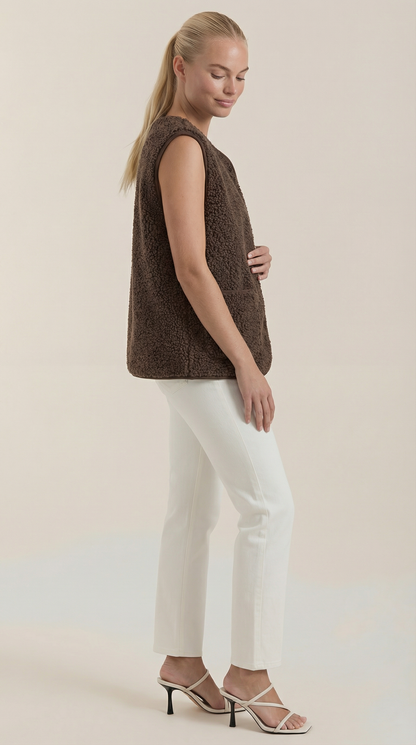 Chaleco Myra de Borreguito