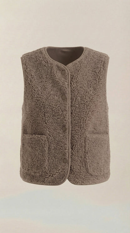 Chaleco Myra de Borreguito
