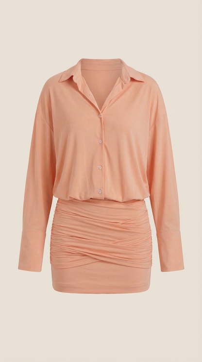Vestido Camisero Mini Polly