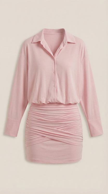 Vestido Camisero Mini Polly