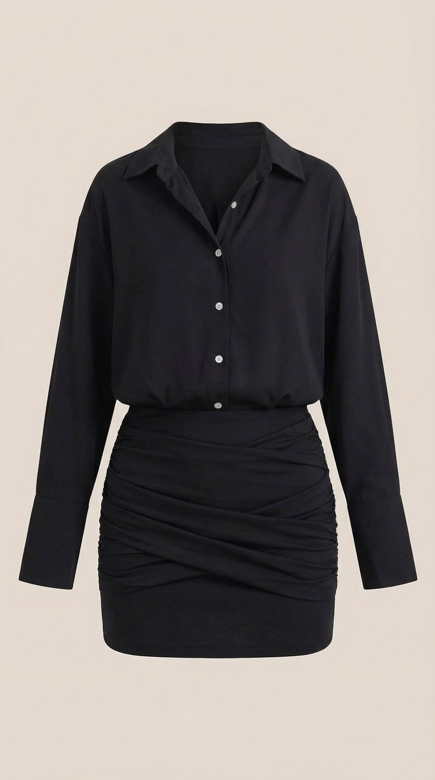 Vestido Camisero Mini Polly