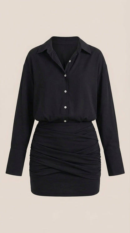Vestido Camisero Mini Polly
