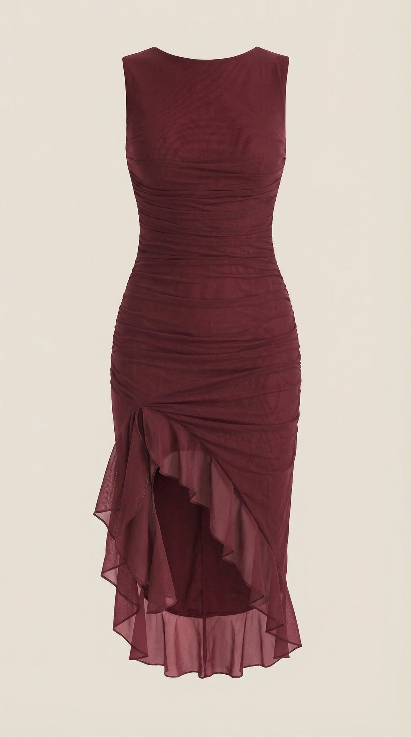 Vestido Midi Ramona con Volantes