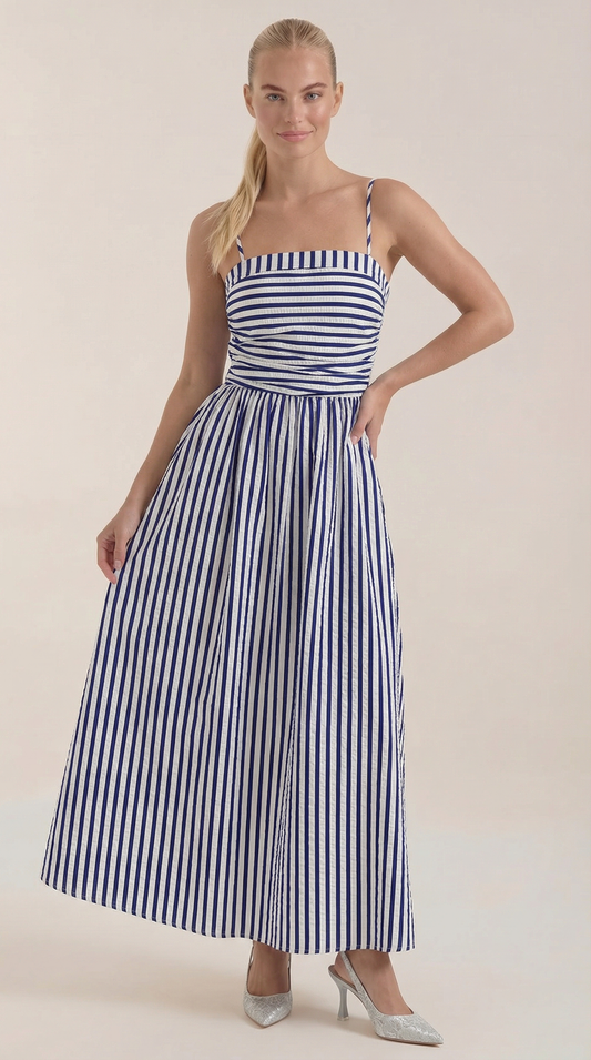 Vestido Maxi Sandra de Rayas